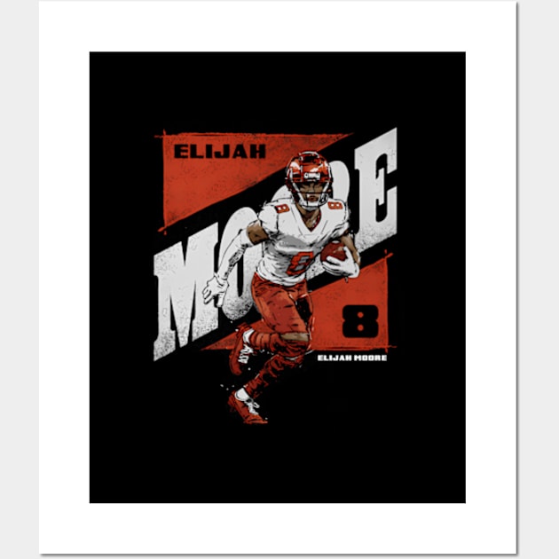 Elijah Moore Cleveland Highlight Wall Art by caravalo